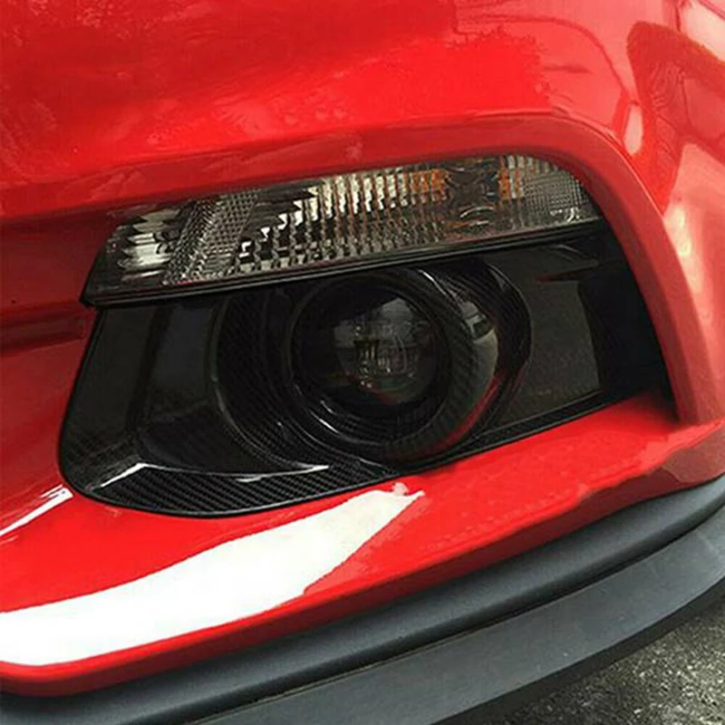 

For Ford Mustang 2015 2016 2017 Fog Light Cover Bazel Grilles Fog Lights Lamp Frame Covers Hole Grill