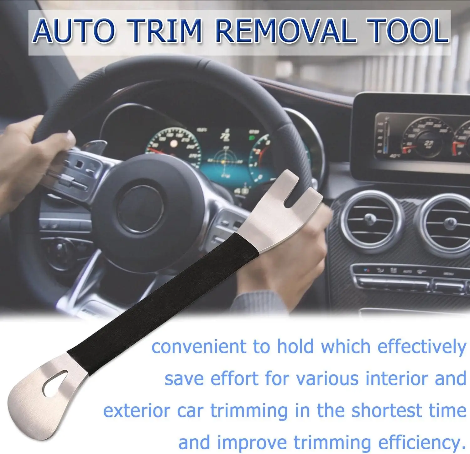 6PCS Car Hand Tool Set Car Disassembly Tool Kit Stereo Repair DVD Repair Tool Dashboard Removal Tool Interior Plastic Trim Panel
