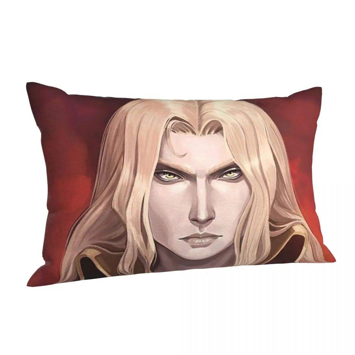 

Alucard Fanart Castlevania Rectangle Pillowcase Cushion Cover Decor Bedroom Bed Home Comfort Throw Pillow