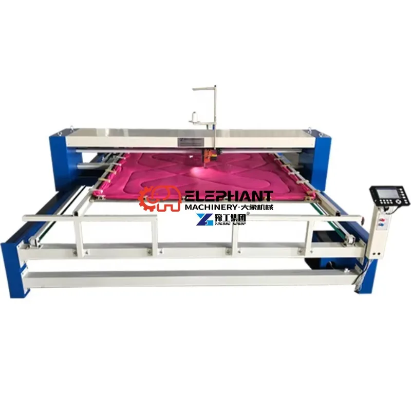 Head Moved Easy Use Customized Frame Computerized Single Head Single Needle Motor Quilting Machine for Mattress 220V/380V 500W
