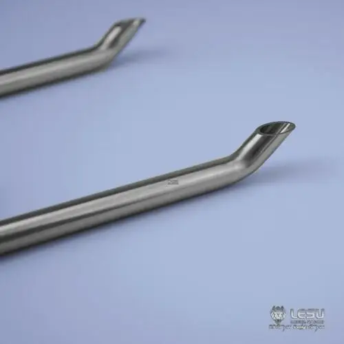 LESU 1/14 RC Model DIY for Tamiyaya American Truck Exhaust Pipe Metal Car Spare Parts TH10209