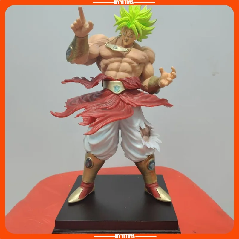 드래곤볼 30cm 슈퍼 사이어인 브로리 레조넌스 시리즈 애니메이션 피규어 모델 스태츄 소년 컬렉션 데스크탑 장식 장난감