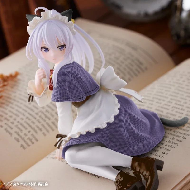

Wandering Witch: The Journey of Elaina Cat Ear Maid Original genuine PVC Anime Figure Model Toys Figure Collection Doll Gift