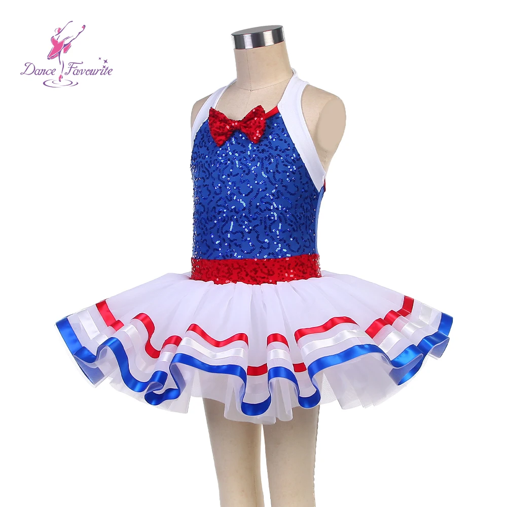 25041 azul real lantejoulas elastano corpete ballet tutu criança ballet traje dança tutus crianças bonito ballet tutus