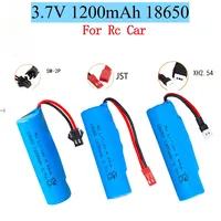 3.7v 1200mah 18650 Rechargeable Battery   For Rc Toys Helicopter Airplanes Car Baot Tank Gun Truck Motorcycles Lithium Battery