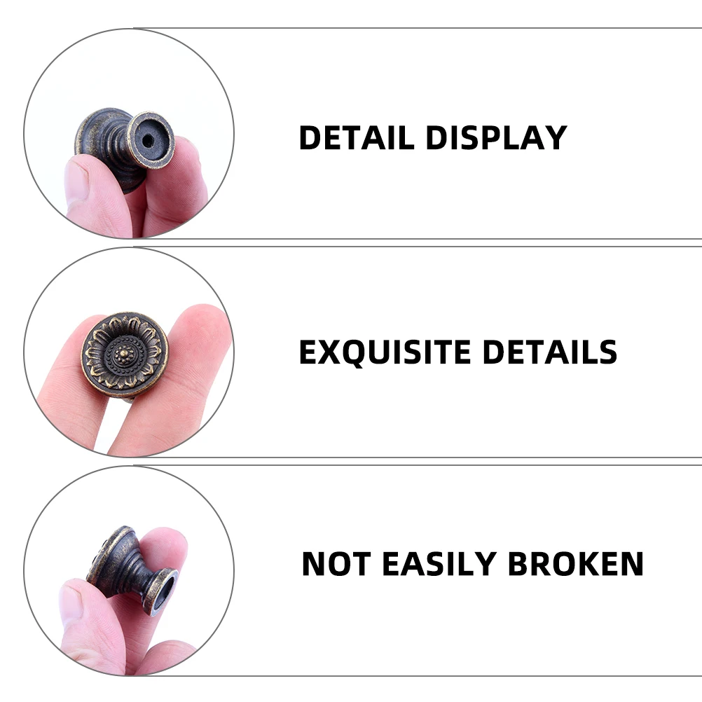 

5 Pcs H les Style Zinc Alloy Door H Knobs Wardrobe Door Pulls Durable Premium Material Closet Decor