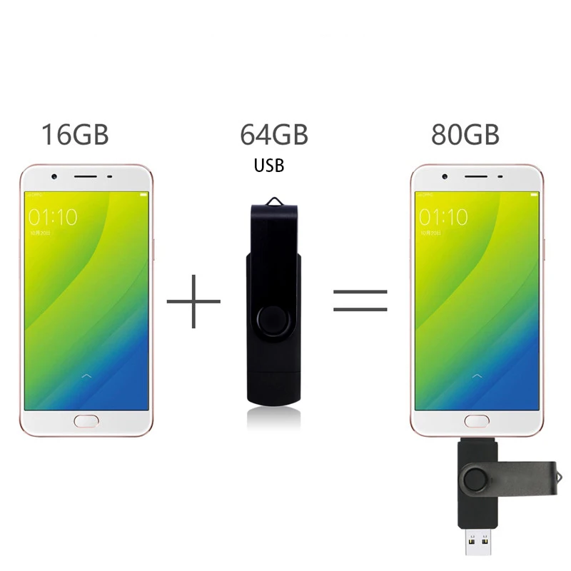 Флеш-накопитель usb 3 в 1, металлический, usb 3,0