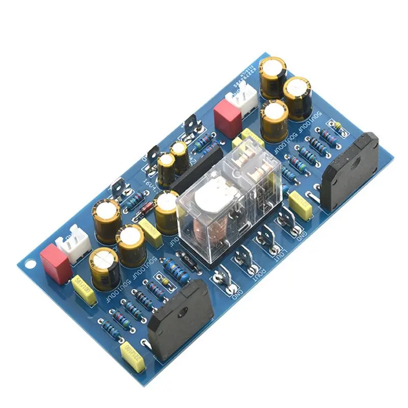 AAAEL-Hifi Stereo Audio Power LM3886TF Dual Channel Amplifier Board With Speaker Protection For Speaker Connections