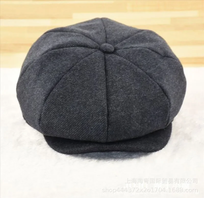 Oohmy Männer klassische Newsboy Gatsby Hut für kleinen Kopf und großen Kopf Oversize Plus Size Blend Wolle Vintage Flat Ivy Cabbie Cap Geschenke – Detail 17