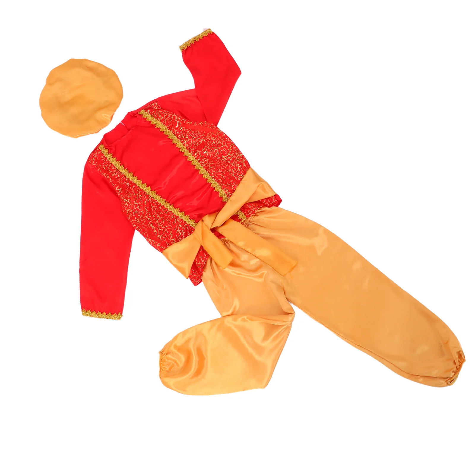 مجموعة واحدة من أزياء الأطفال بتصميم أنيق، نسيج مريح، متعدد الاستخدامات، سهل الارتداء، ملحقات كاملة L