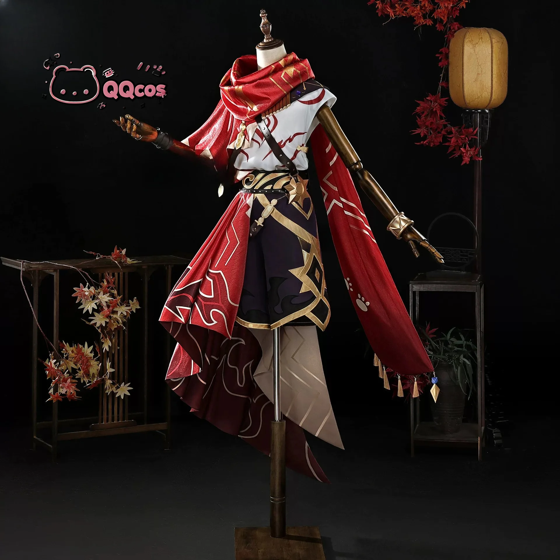

QQcos Mydei Game Cosplay Series: Honkai: Star Rail Mydei Little Cat Series Halloween Carnival Role Play Cosplay Costume Full Set