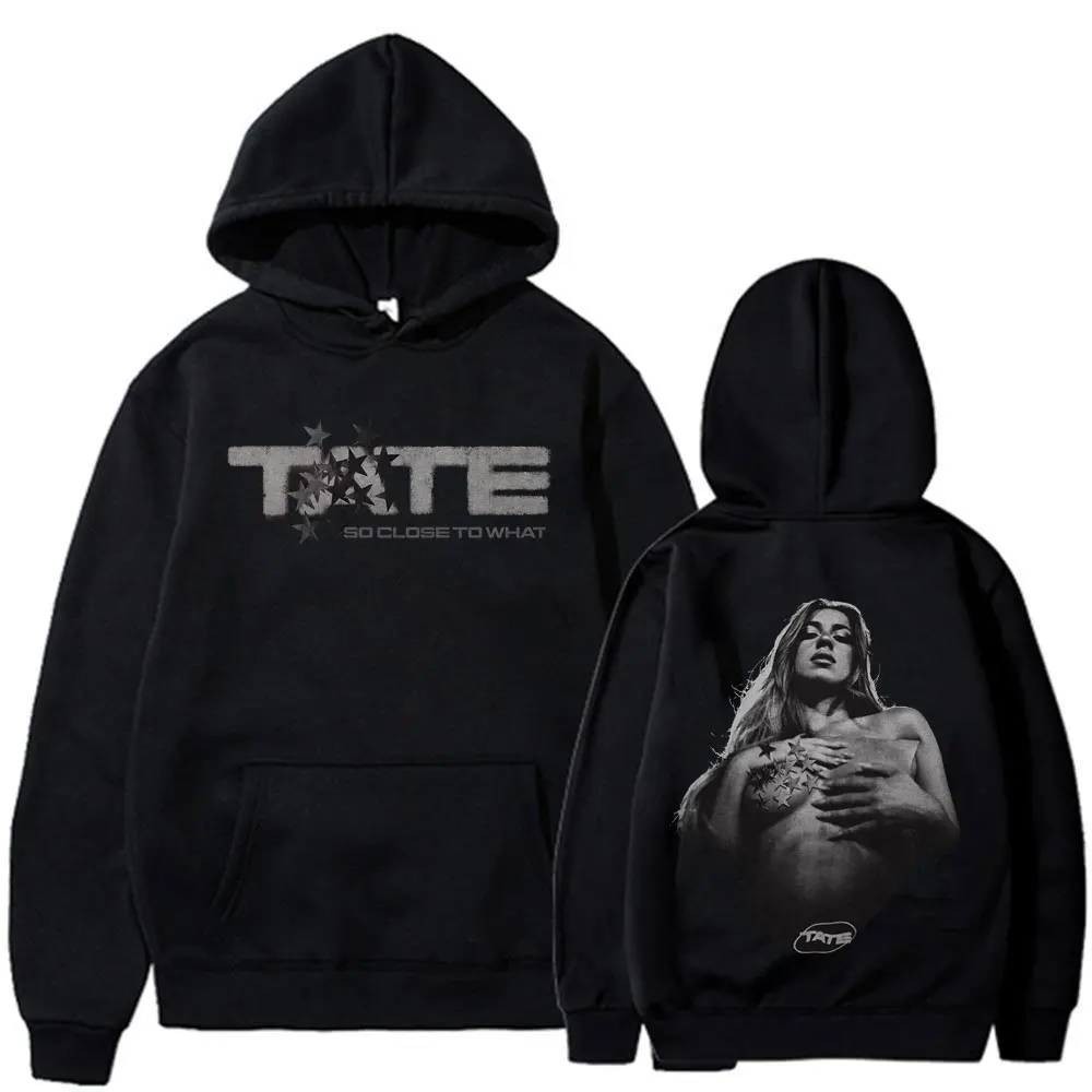 2025-26 Hot Tate McRae 2025 Concert So Close What Album Miss Hoodie Possessive Sweatshirt Men's Vintage Hoodie Gift To Fans