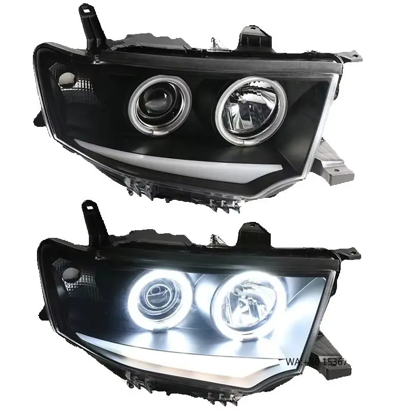 2009-2015 Hot Headlight Assembly LED Headlight DRL Angel Bixenon Headlight Turn signal Lamp