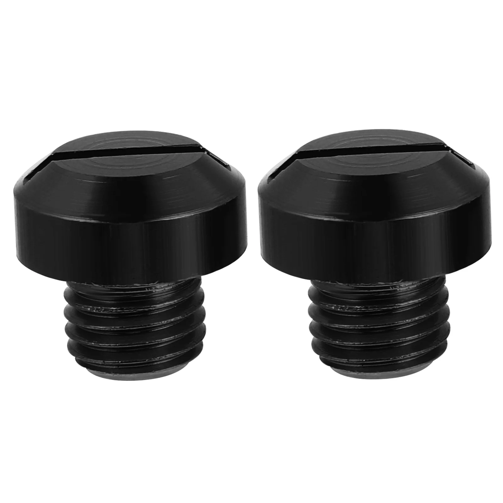 

2 Pcs Mirror Screw Hole Caps Motor Bike Motorcycle Blanking Plugs Rear View Screws