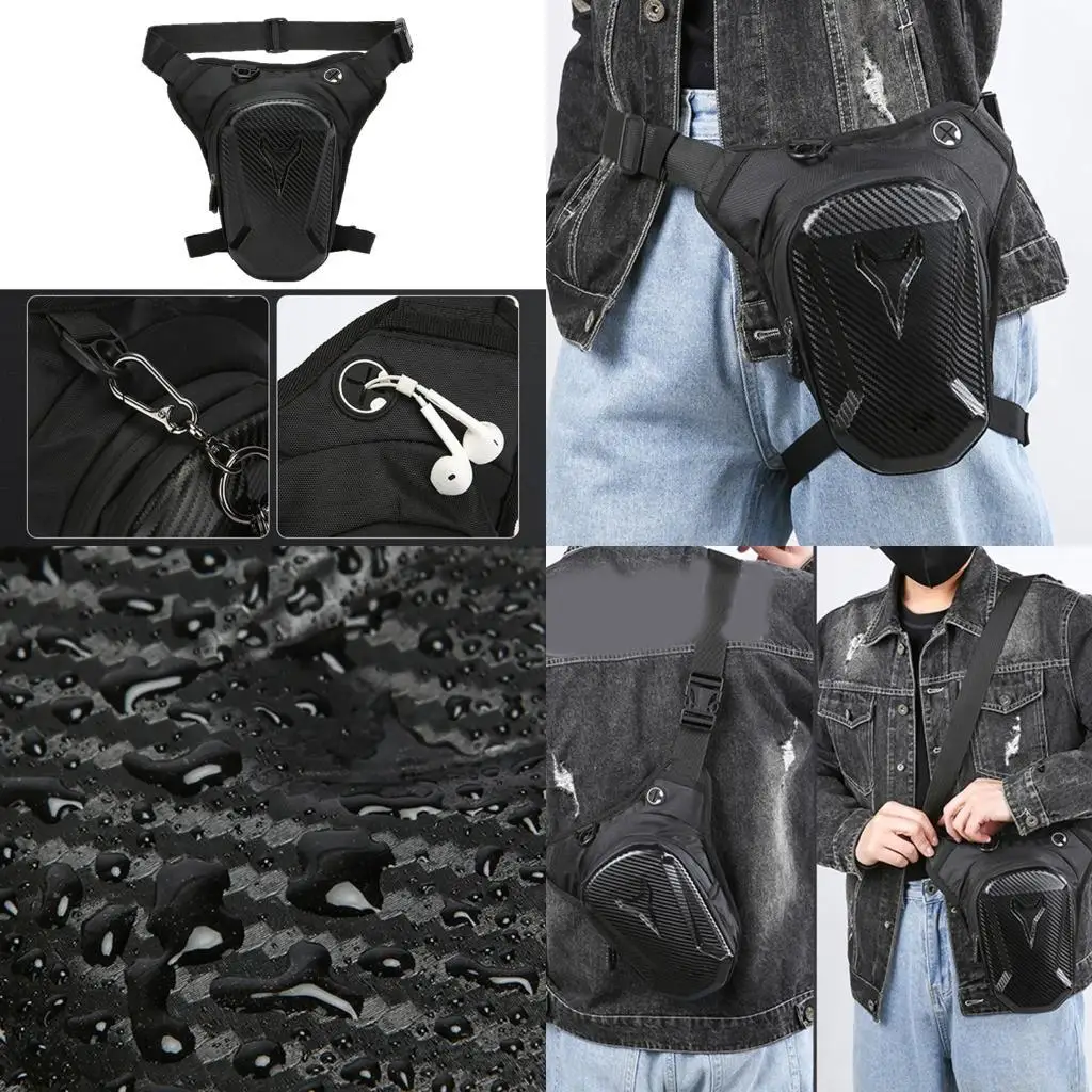 

X90D Waist Pack Motorcycle Drop Leg Bag Thigh Waist Bum Hip Fannys Belt Bag Phone Purses Tacticals Sport Daypack Gift