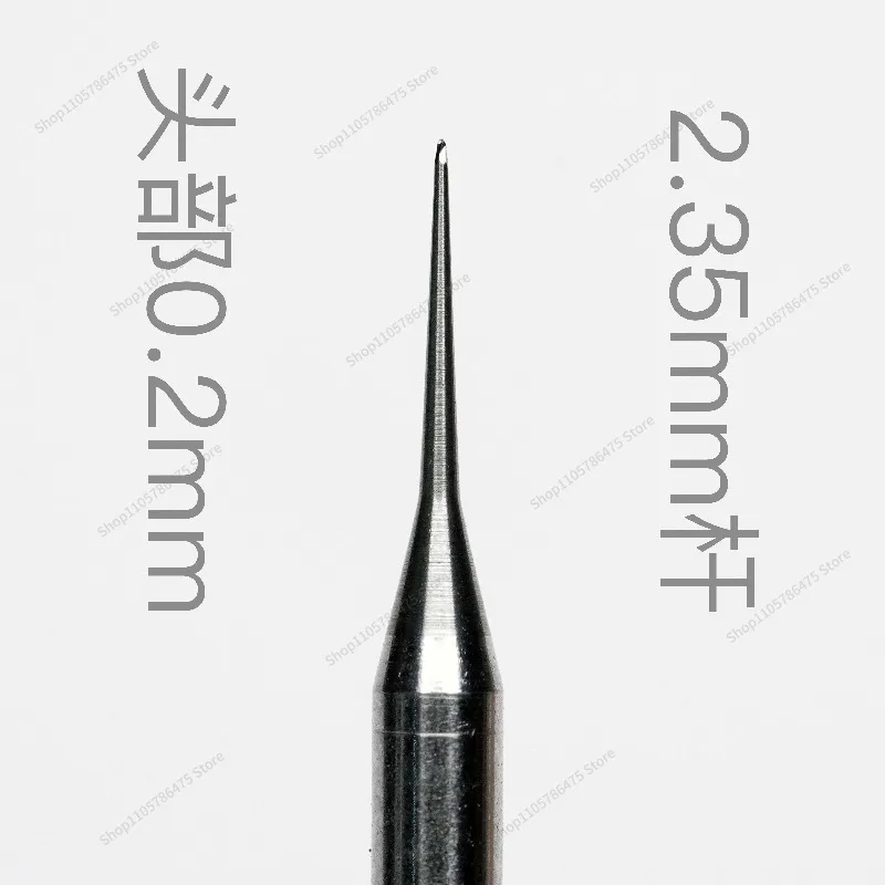 For 2.35 Tungsten Steel 0.2mm Micro-carving Knife Nuclear Carving Wood Carving Olive Core Bone Tooth Ball Knife Oblique Light