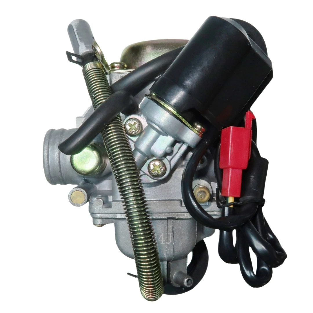 

For Honda GY6 Scooter ATV BAJAJ Go Kart 125cc 150cc Motorcycle Carb Accessories PD24J 24mm Motorcycle Carburetor