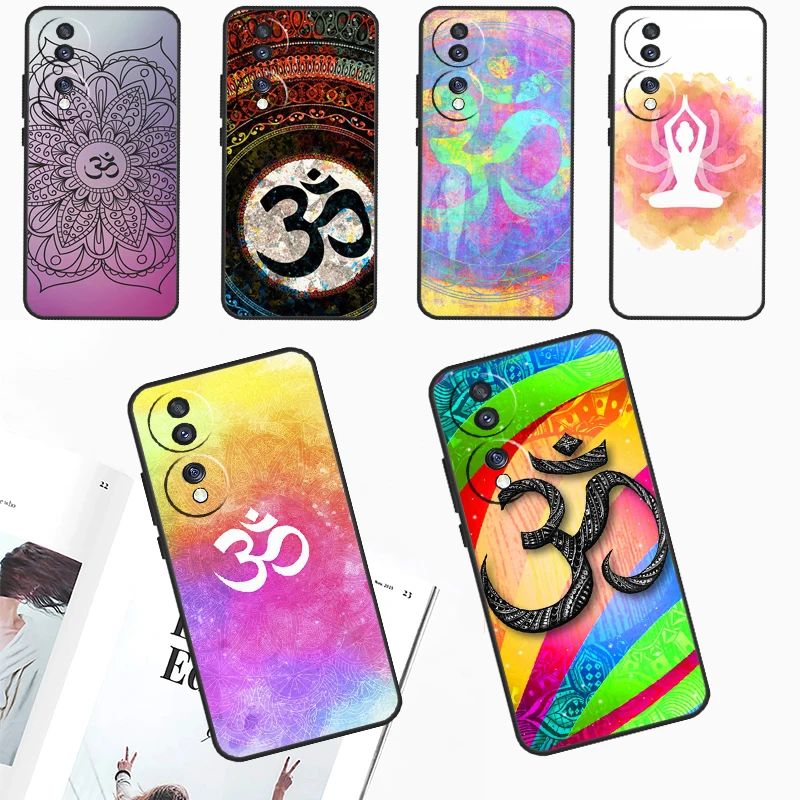 Capa de design Yoga Om Namaste Mandala, capa para Huawei Nova Y91 Y90 Y70 Y61 Y60 5T 11i 8i 3i P20 P40 P30 Lite 9 10 SE 11 Pro