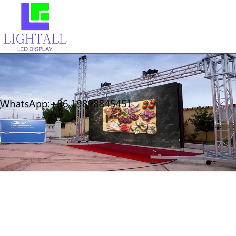 

Hot Sale IP65 HD 500*500 P2.9 Outdoor LED Video Wall Panel for Rental Events Digital Signage and Displays