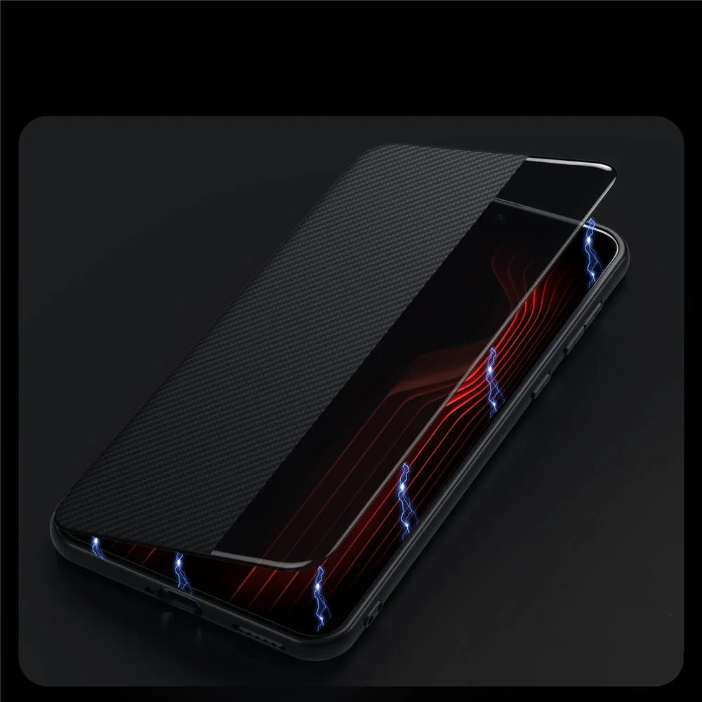 

Magnetic Aramid Fiber Pattern Leather Case For Huawei Mate70 RS Ultimate Business Cover