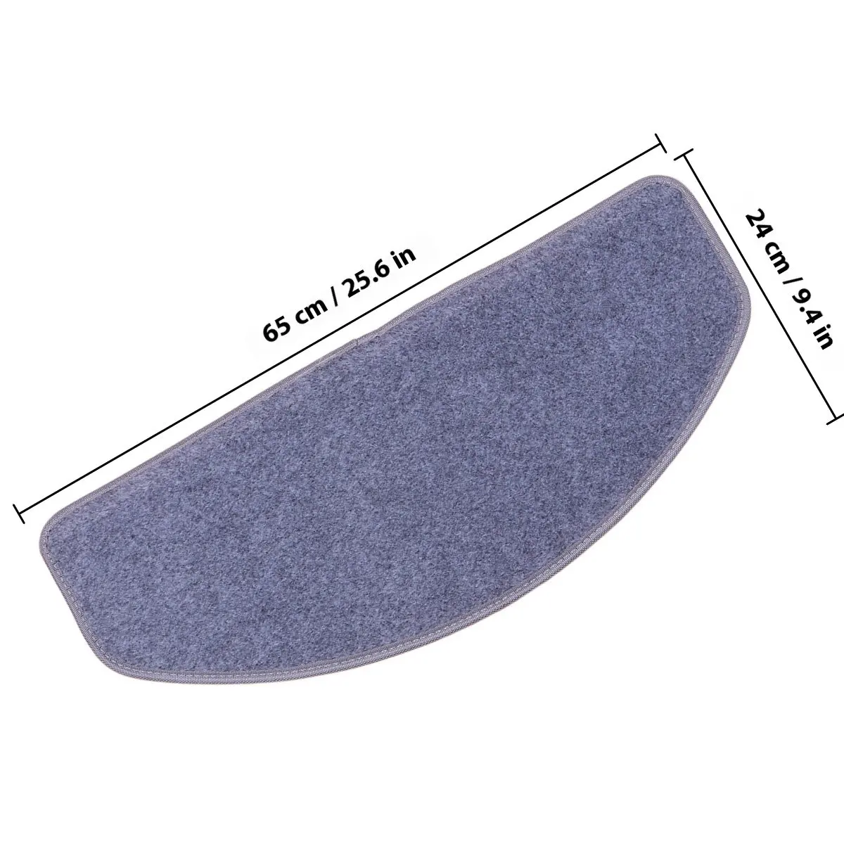 1Set Non-Slip Stair Step Mat Washable Reusable Stair Carpet Noise Reduction for Home Dorm Hotel Use Step Carpet