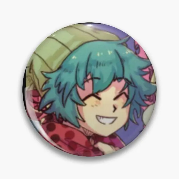 Sou Hiyori Shin Tsukimi بدوره إلى الموت لينة زر دبوس الإبداعية التلبيب دبوس مجوهرات طوق قبعة الملابس ديكور المرأة بروش