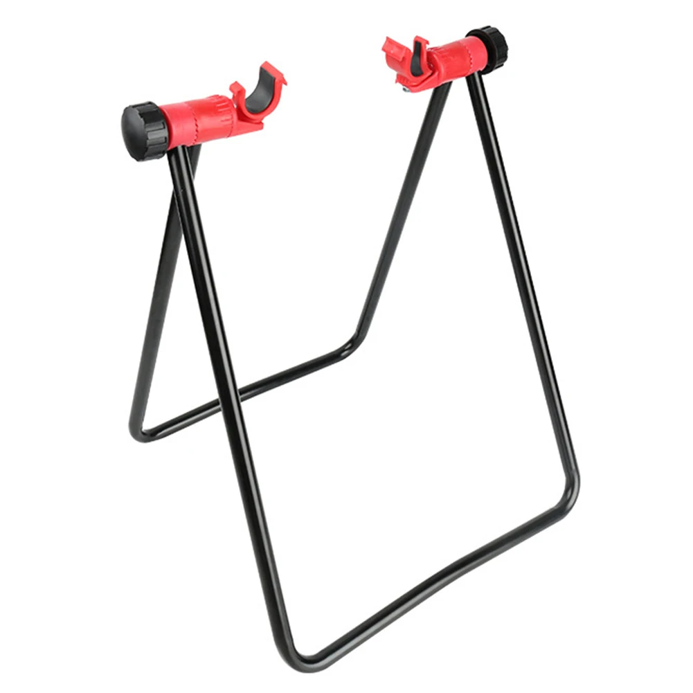 Klappbarer Fahrradständer U-förmiger Reparaturständer für Rennräder und Mountainbikes Bodenständer zur Reparatur und zum Parken – Detail 2