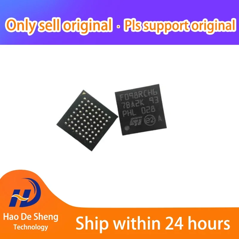 

10PCS/LOT STM32F098RCH6 64UFBGA New Original In Stock