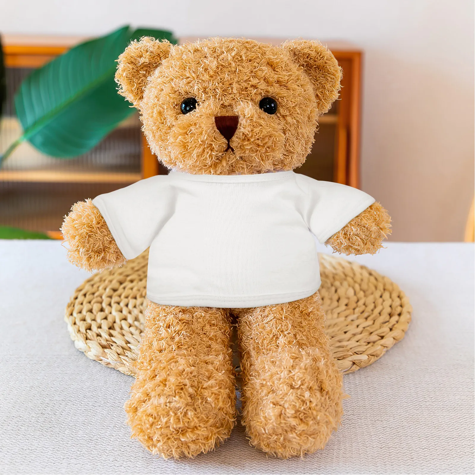 

2Pcs Bear Clothes Creative Reusable Dress Up Set Kids Girls Costume Accessory Replaceable Bear Outfit Stuffed Animal Clothes
