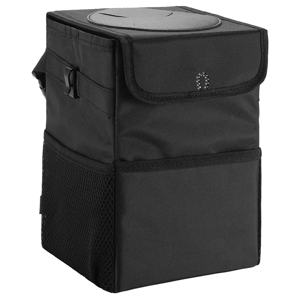 

Folding Car Trash Can Organizer Portable Vehicle Garbage Bin Odor-Free Auto Trash Bag Holder For Suv Trip Camping Use