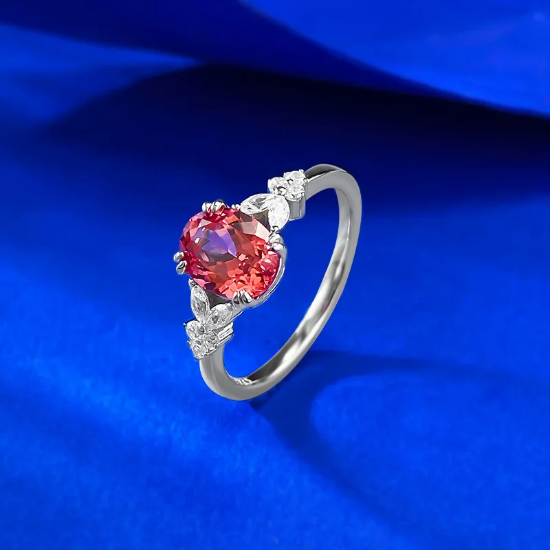 

Luxury 6x8mm High Carbon Diamond Women's Rings - 925 Sterling Silver Engagement Ring & Female Wedding Band Party Jewelry Gift