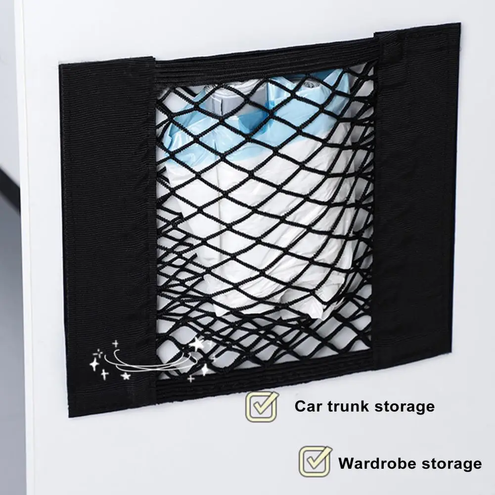 Cabinet Door Storage Bag Underwear Net Bag Hollow Visible Underwear Plastic Wrap Sundries Organizer Mesh Pouch Efficient Storage