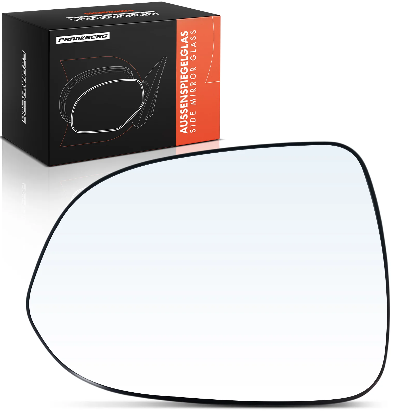 Frankberg 1x Spiegelglas Buitenspiegel Spiegel Links voor Honda Jazz GD GE2 GE3 1.2L-1.5L 2002-2004 76253 SLNA01