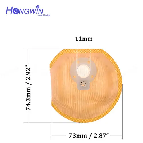 Imagen 2 del producto OEM # : 31090-07000 3109007000 Filtros de filtro de bomba de combustible para Hyundai Elantra 2006- i30 2007- i10 Kia Ceed Picanto tamaño: 74,5*73mm