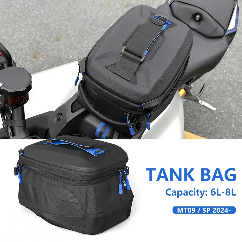 

New Waterproof Fuel Tank Bag 6L~8L Tool Backpack Portable For Yamaha MT-09 MT 09 SP MT09 2024 2025 2026 Motorcycle Accessories