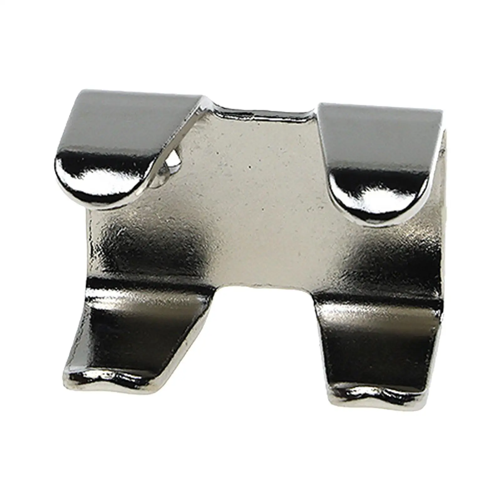 Pince à corde galvanisée en fer, largeur intérieure de 27mm, boucle en métal, fixation de sécurité pour laisses tressées torsadées pour chiens