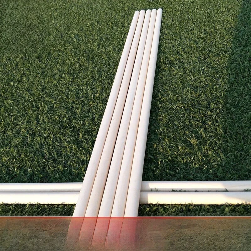 Martial Arts Stick White Wax Rod Tai Chi Stick Golden Ruler Rod Wooden Self Defense Stick Shaolin Performance Long And Short Rod