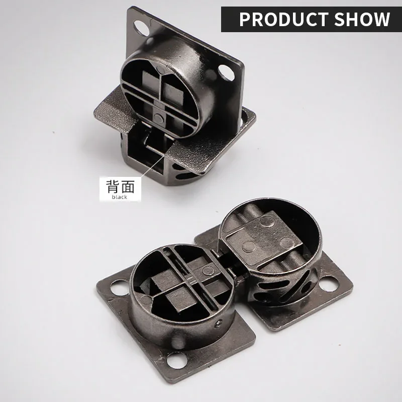 

1pcs Closet Hidden Hinge Home Hardware Flat Square Flap Hidden Hinges Zinc Alloy 90 Degree Down-Turn Door Concealed Hinge
