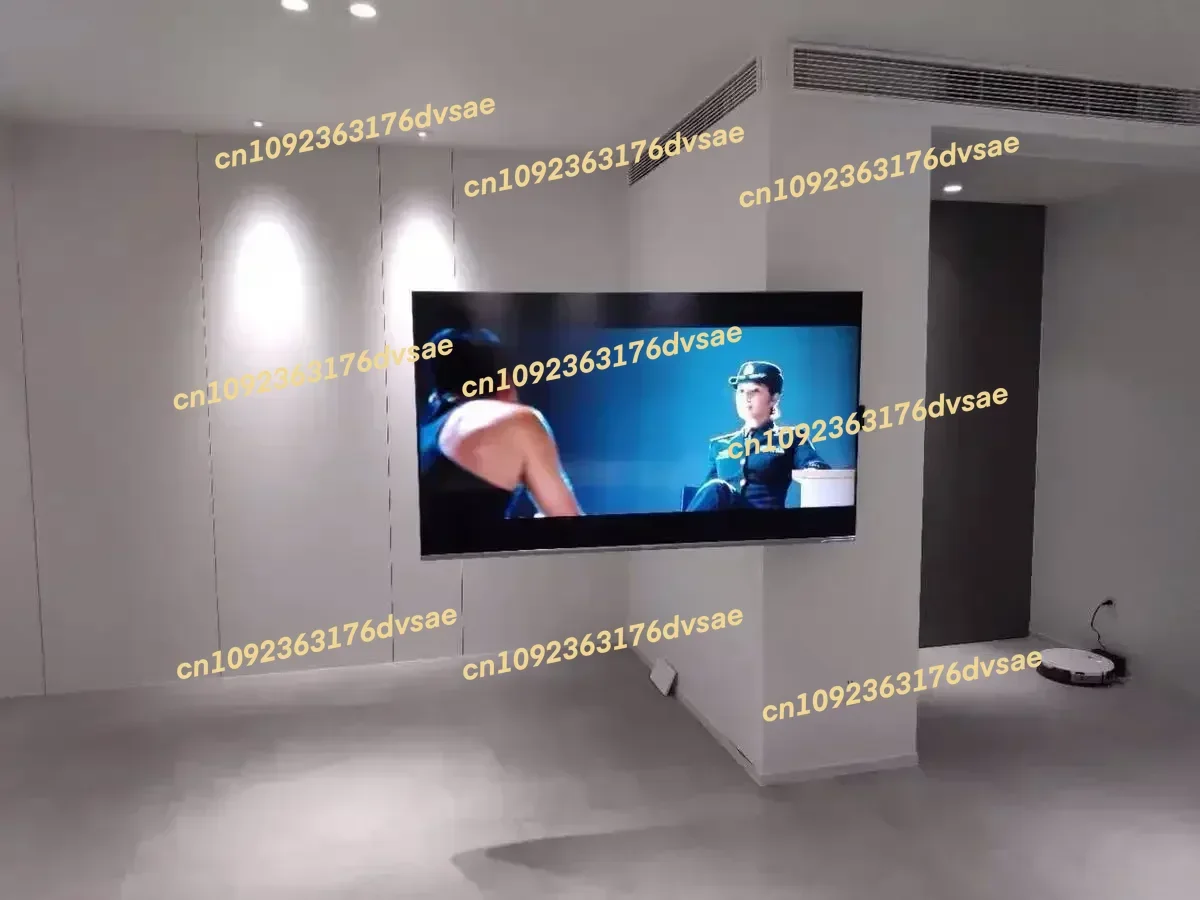 

In Stock 32-85inch motorized Electric swing arm Full motion TV wall mount smart remote control swivel arms TV wall bracket