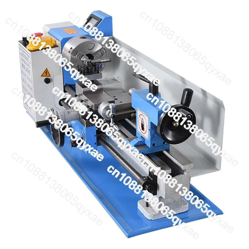 New 0618 110V/220V Mini Machine Benchtop Metal  Tool Household DIY Small Stainless Steel  Metal Processing Lathe