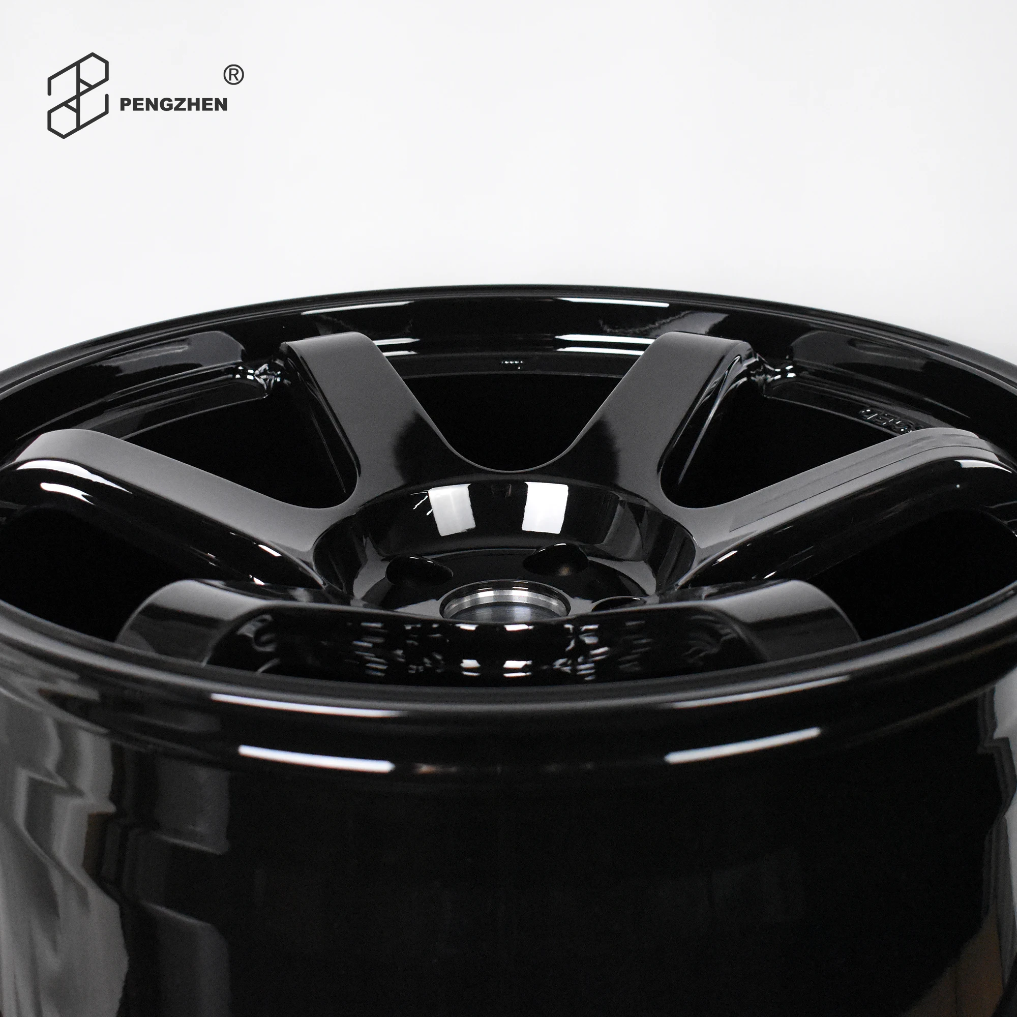 For  TE37 Deep Concave 6 Spoke 5 Holes Gloss Black 20 Inch 5x114.3 Forged Wheels New 25mm for GT-R Tesla for