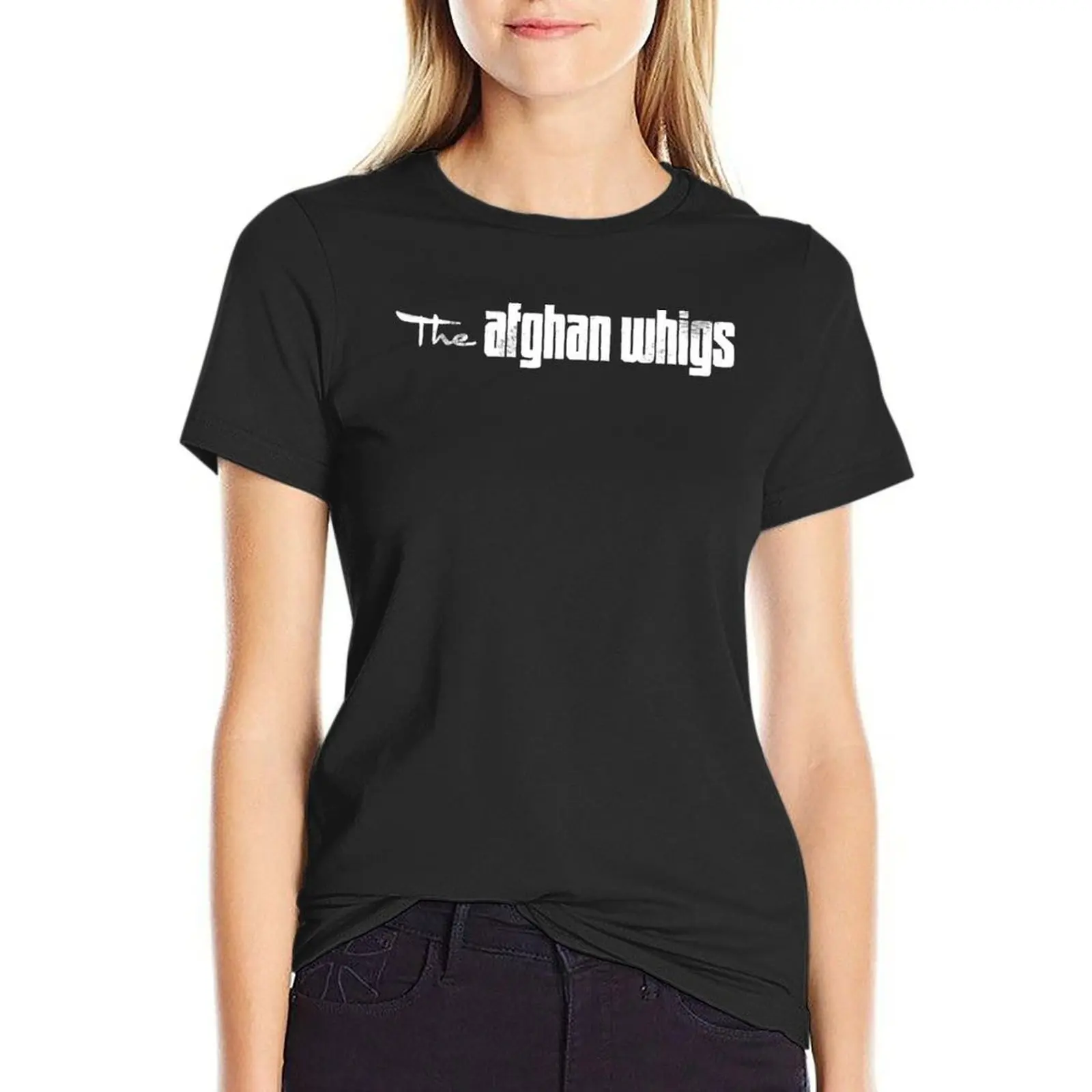 The Afghan Whigs T-Shirt funnys tops black t shirts for Women