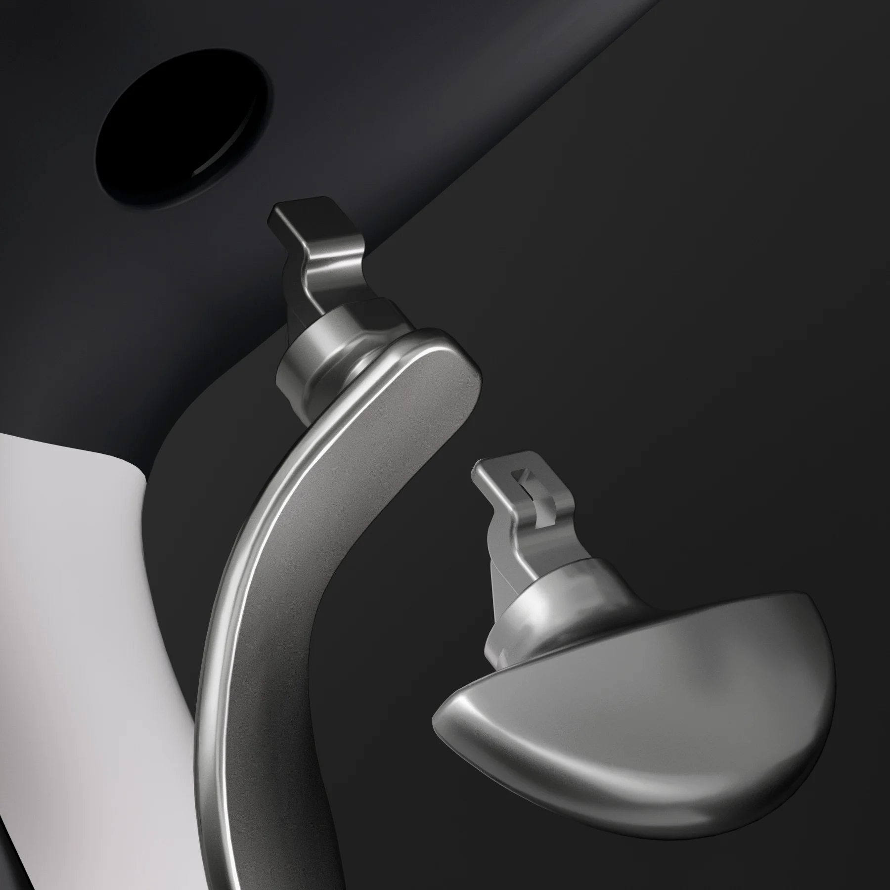 EXtremeRate-Palettes arrière pour manette PS5 Edge, remplacement interchangeable, boutons arrière en métal, choix multi-documents, 4 pièces