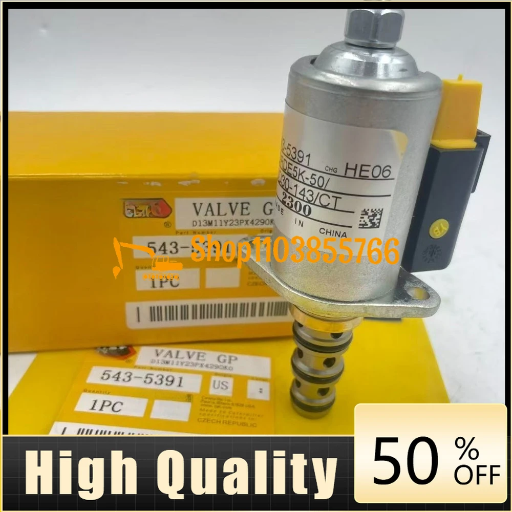 

5435391 543-5391 для E330GC E336GC E349GC E336 E340 E349 Электромагнитный клапан управления гидравлической активацией экскаватора