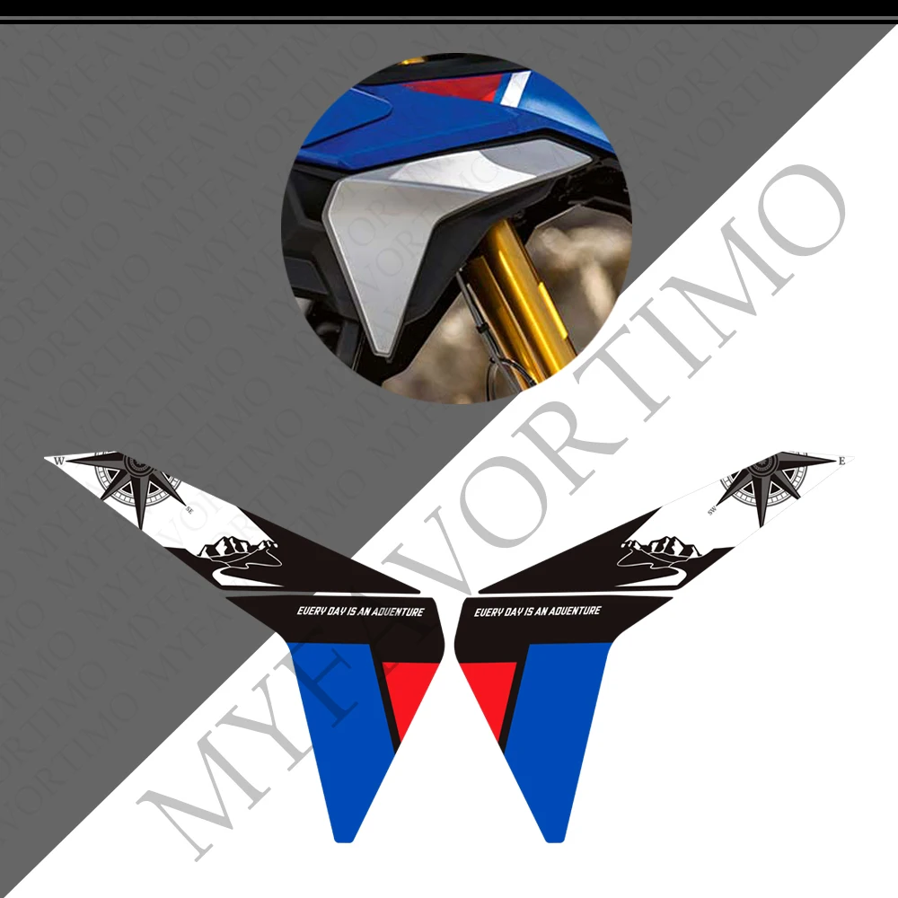 For F450GS F450 F 450 GS Adventure Tank Pad Fender Front Fairing Stickers Decals Accessories Protection 2026 2027