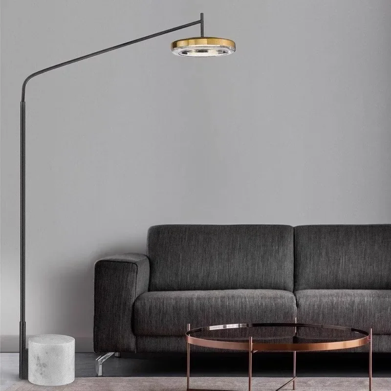 Postmodern Nordic designer simple floor lamp villa living room model room sofa side exhibition hall