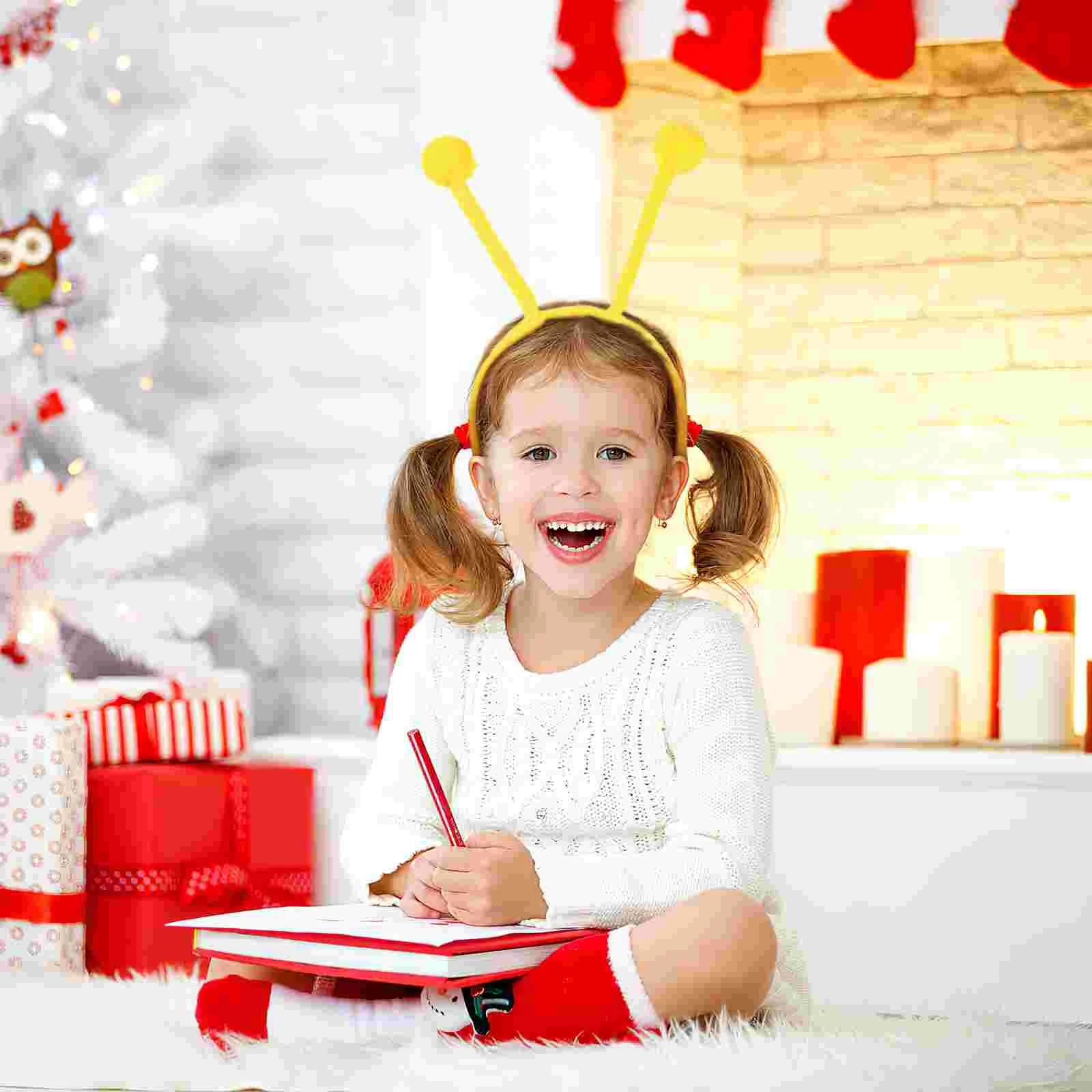 Diadema de abeja, disfraces, recuerdos de fiesta de cumpleaños, ropa, bandas para el cabello, accesorios de Cosplay, tocado con pompón, diademas de tentáculo de plástico para niños