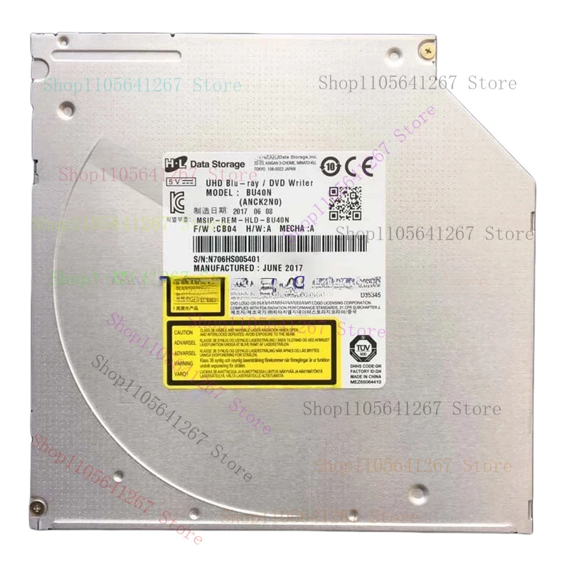KRDG New FOR BU40N Laptop Internal Ultra HD UHD 3D Blu-ray Player M-Disc Burner