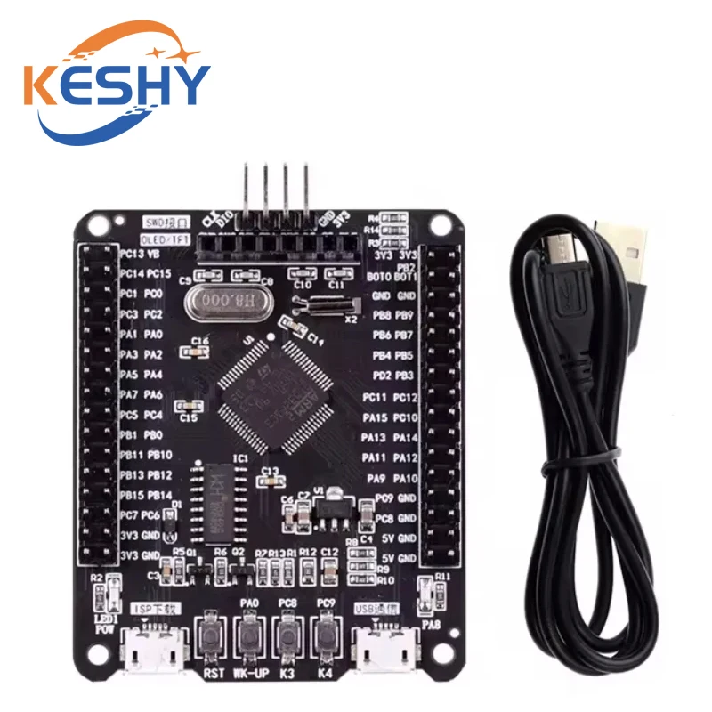 لوحة تطوير ARM STM32 لوحة النظام الصغيرة STM32F103RCT6 مجلس التنمية 51