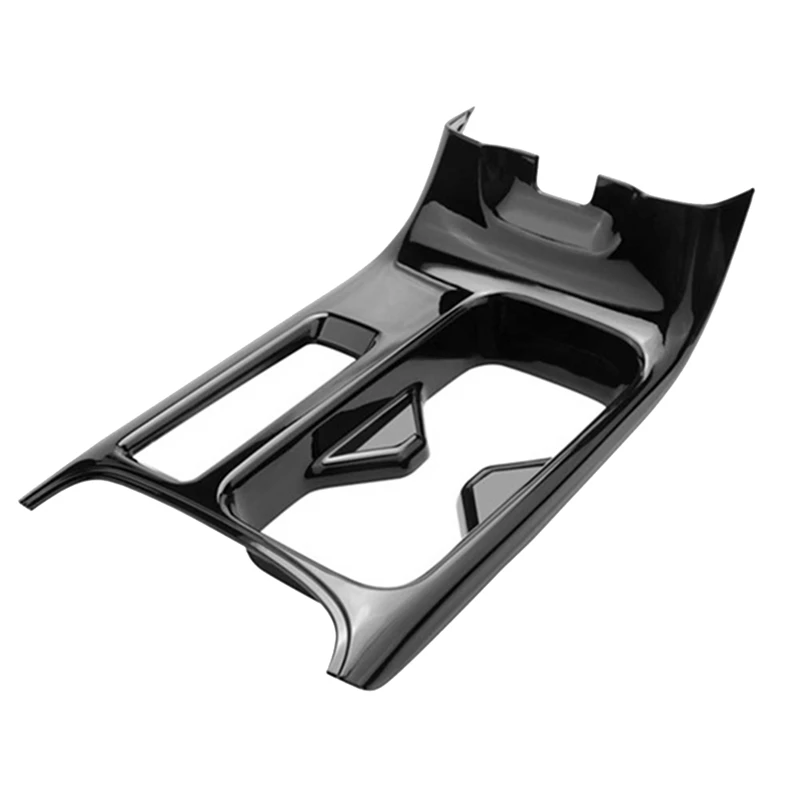 

Cup Holder Panel ABS Car Front Drain Cup Frame For Honda HRV HR-V XRV XR-V 2022+ RHD Glossy Black